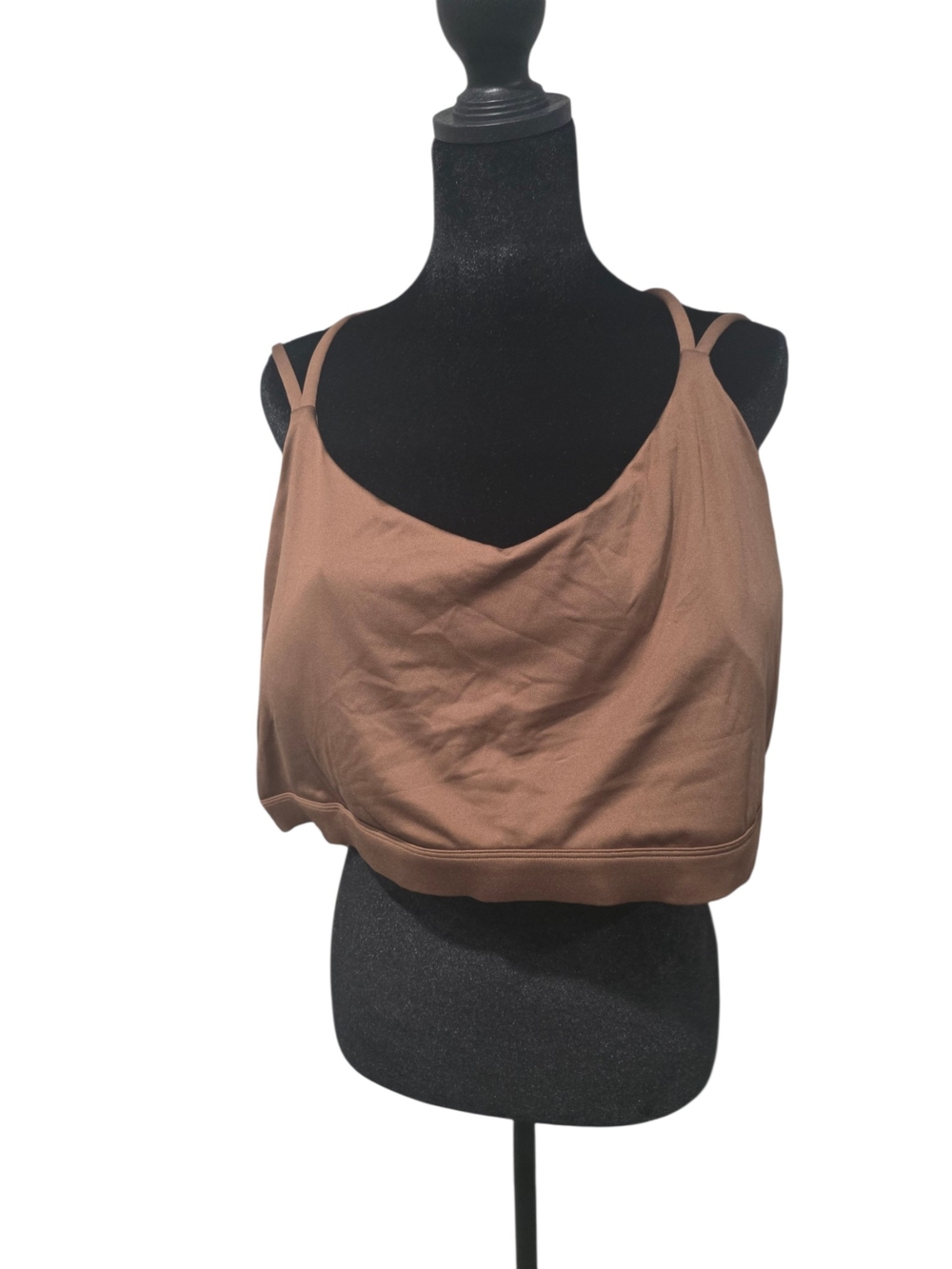 Brown Women's Sports Bra 4X